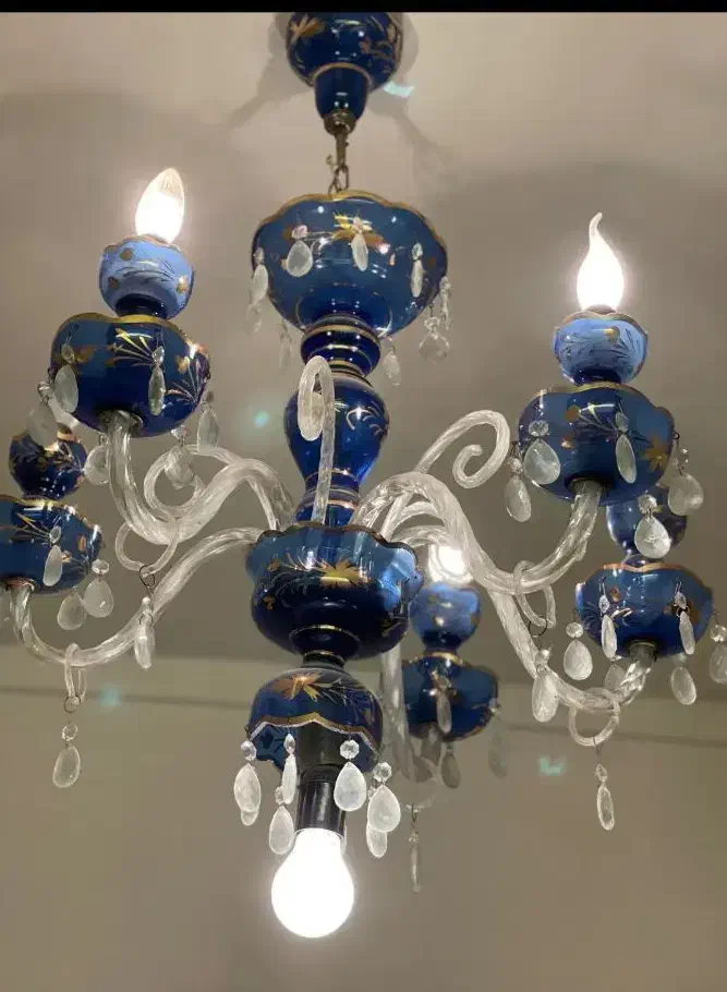 شش عدد لوستر آنتیک قدیمی ۵۰ ساله|لوستر و چراغ آویز|تهران, تجریش|دیوار