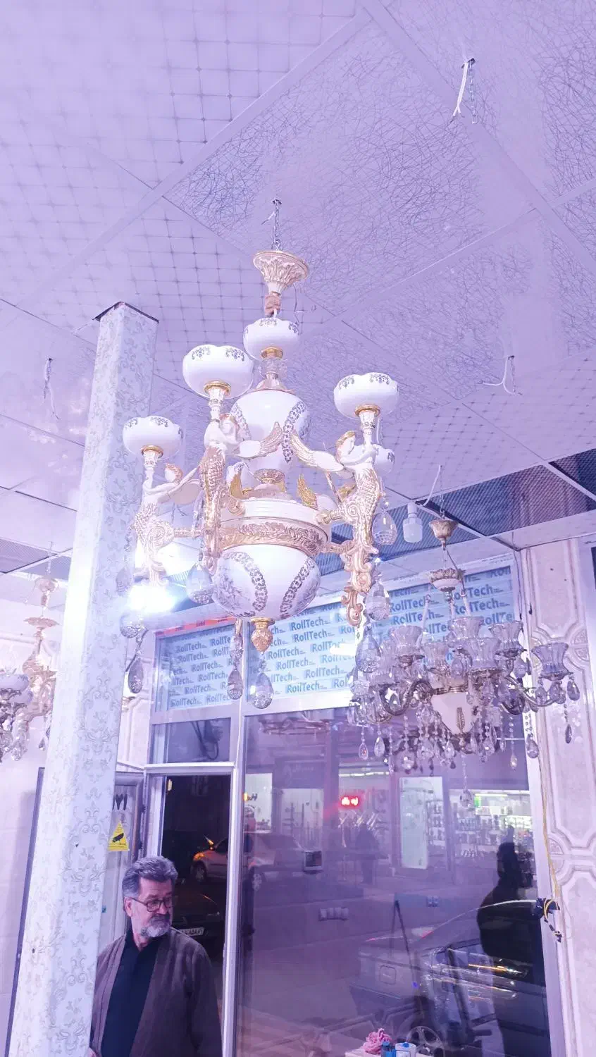 لوستر|لوستر و چراغ آویز|دیواندره, |دیوار