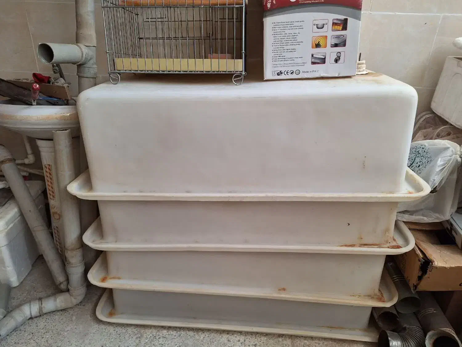 باسکول 300کیلویی و3عددوان|فروشگاه و مغازه|شهرضا, |دیوار