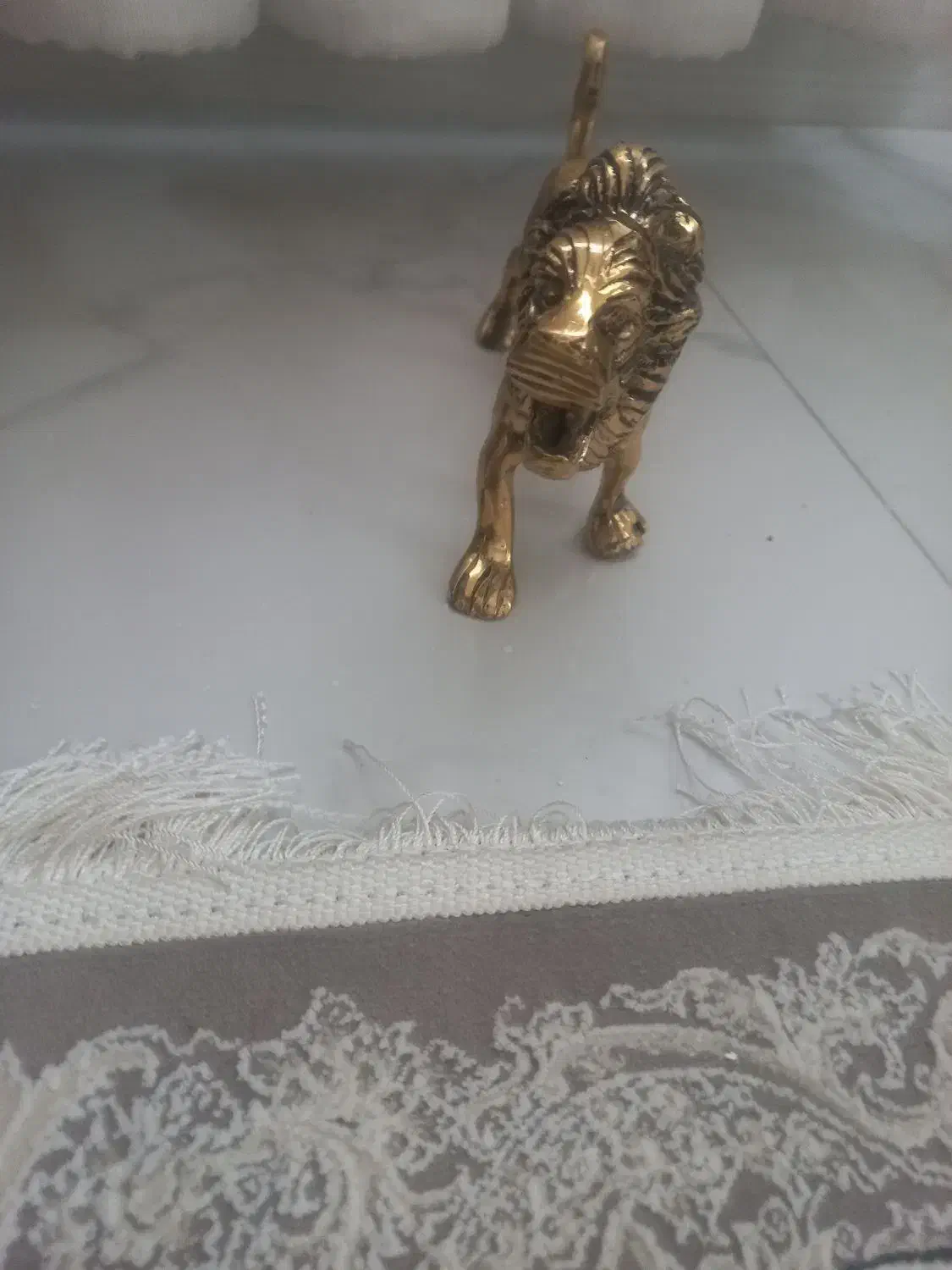 شیر برنز بزرگ|صنایع دستی و سایر لوازم تزئینی|تهران, بریانک|دیوار