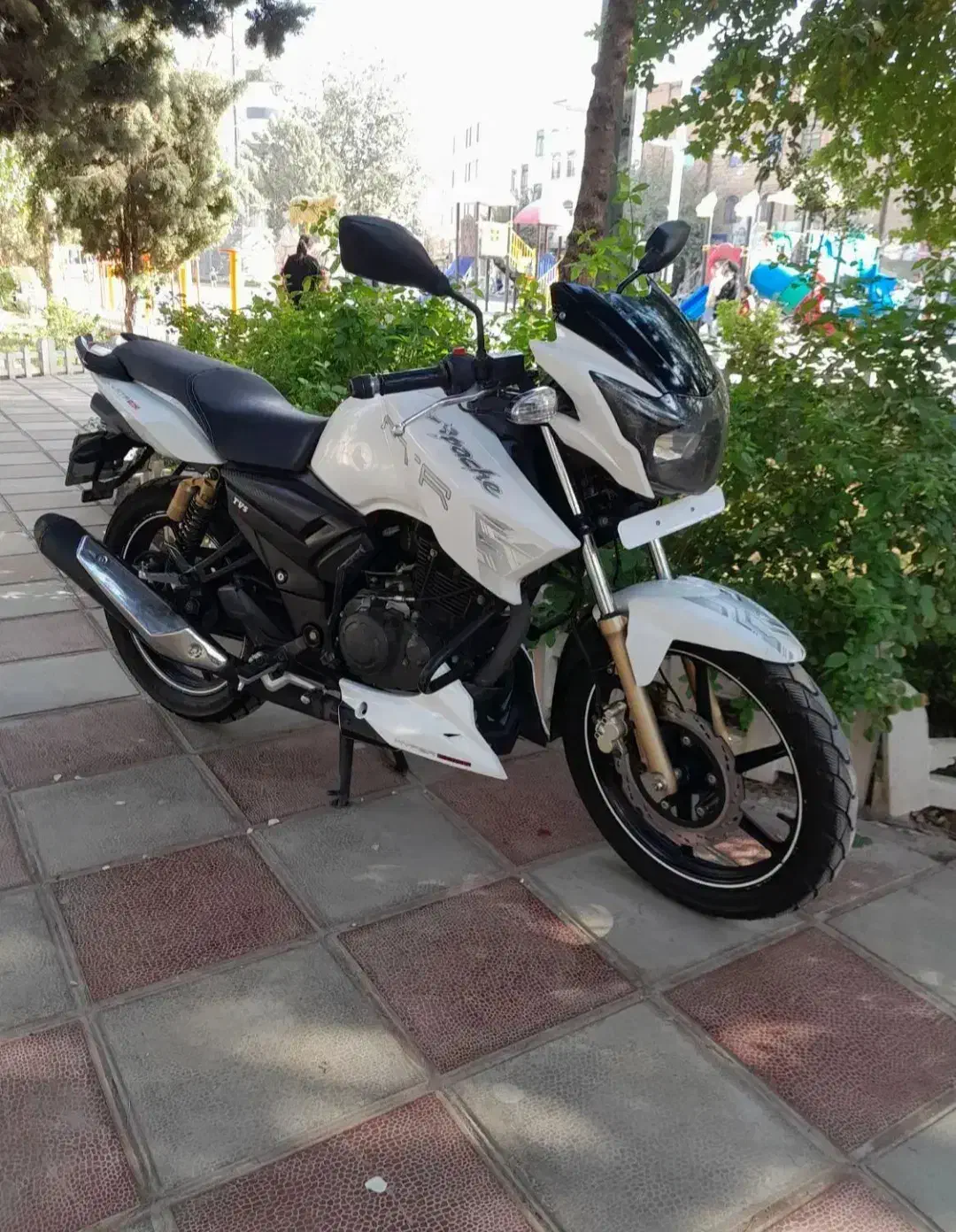 آپاچی 180فروش.معاوضه|موتورسیکلت|لاهیجان, کوی زمانی|دیوار