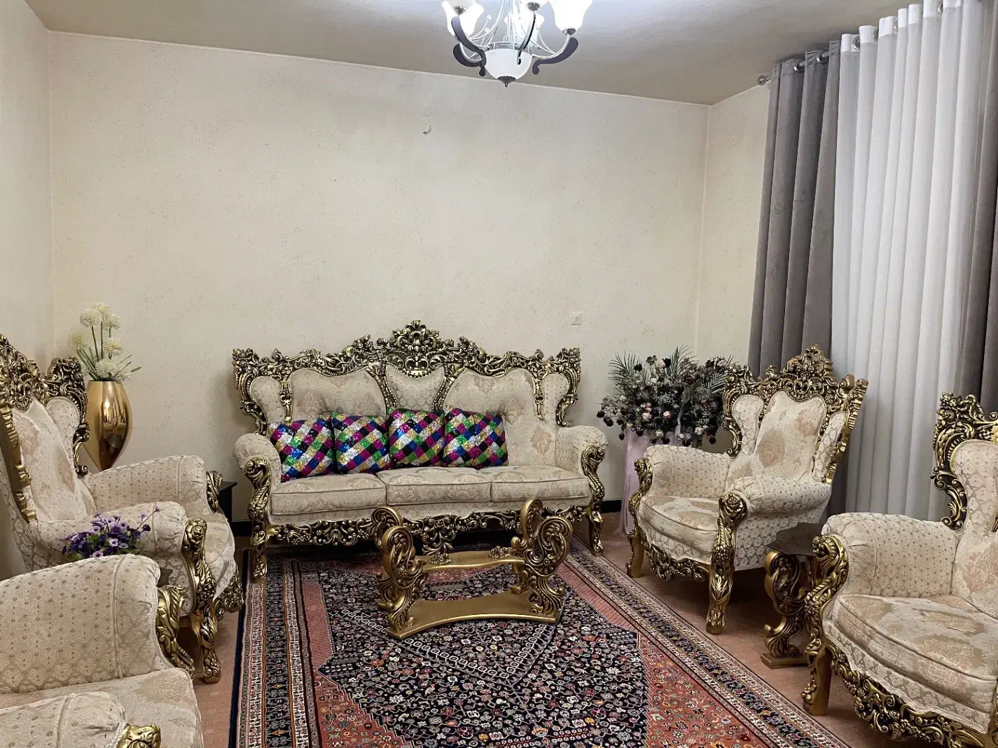 مبلمان سلطنتی|مبلمان خانگی و میز عسلی|یاسوج, |دیوار