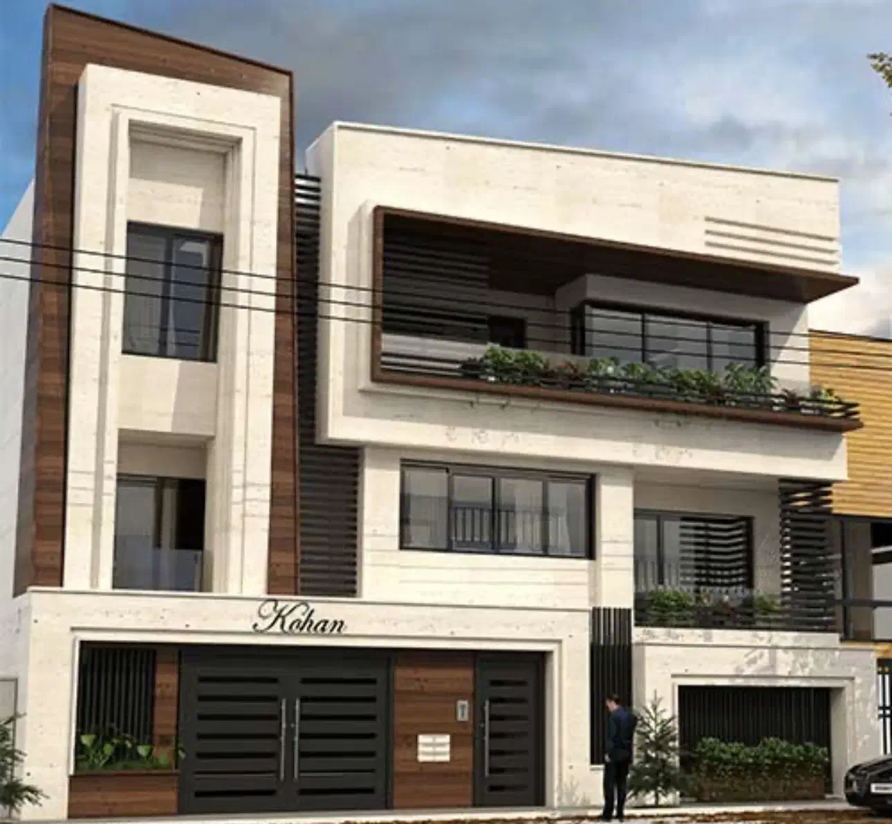 دوطبقه وپیلوت داخل شهر|فروش آپارتمان|قروه, |دیوار