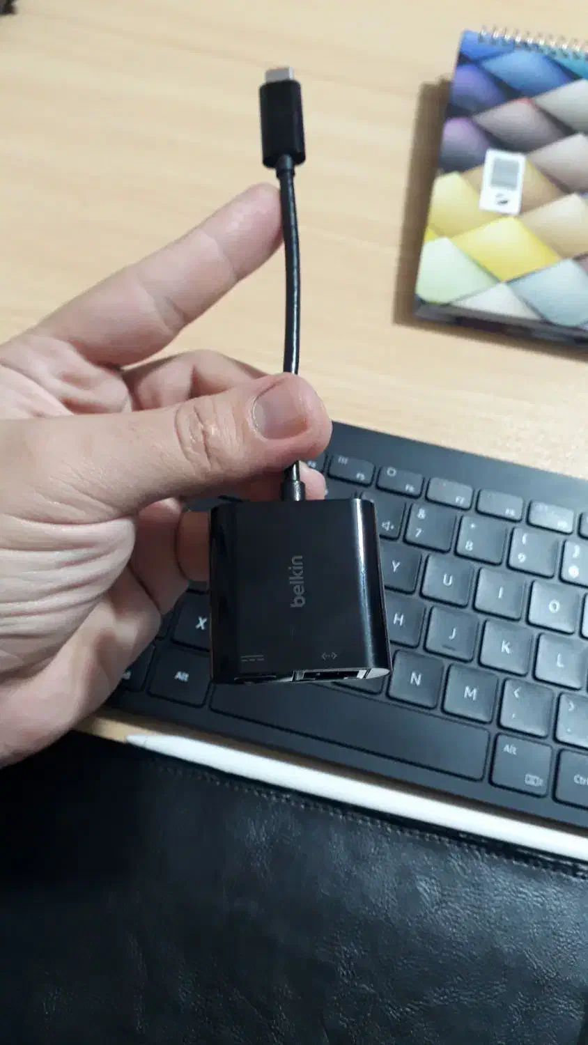 بلکین تایپ سی به Ethernet|لوازم جانبی موبایل و تبلت|سنندج, |دیوار