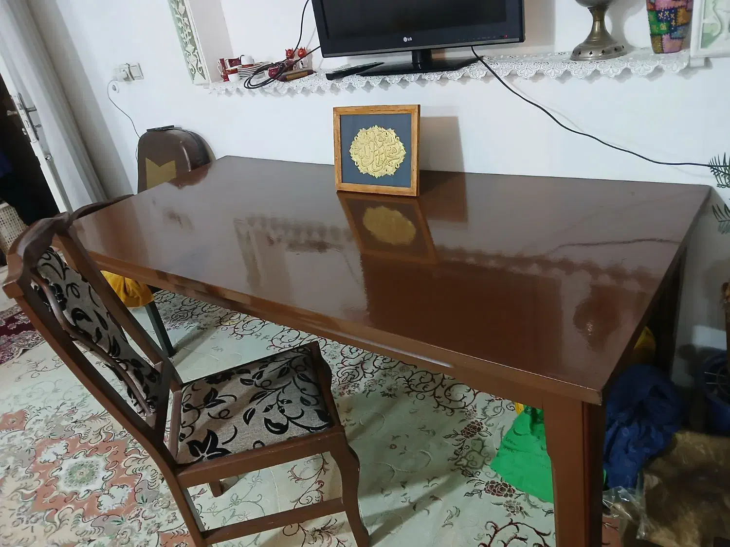 میز ناهار خوری|میز و صندلی غذاخوری|قم, زنبیل آباد|دیوار