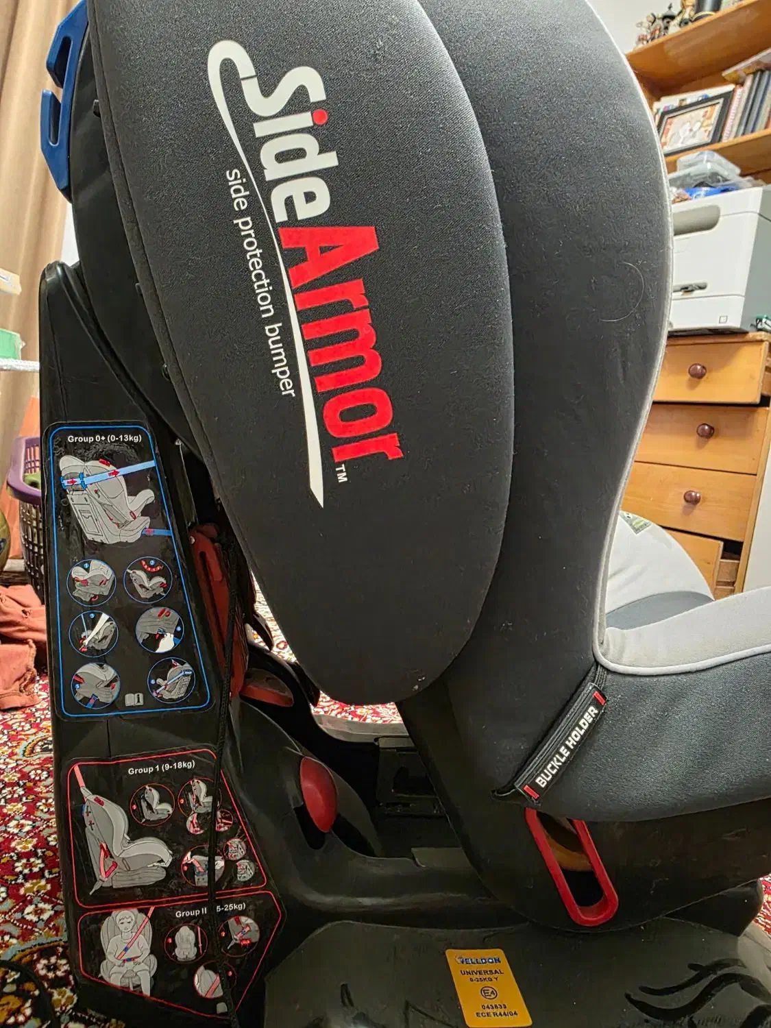 صندلی ماشین کودک|تخت و صندلی بچه|شیراز, ارم|دیوار