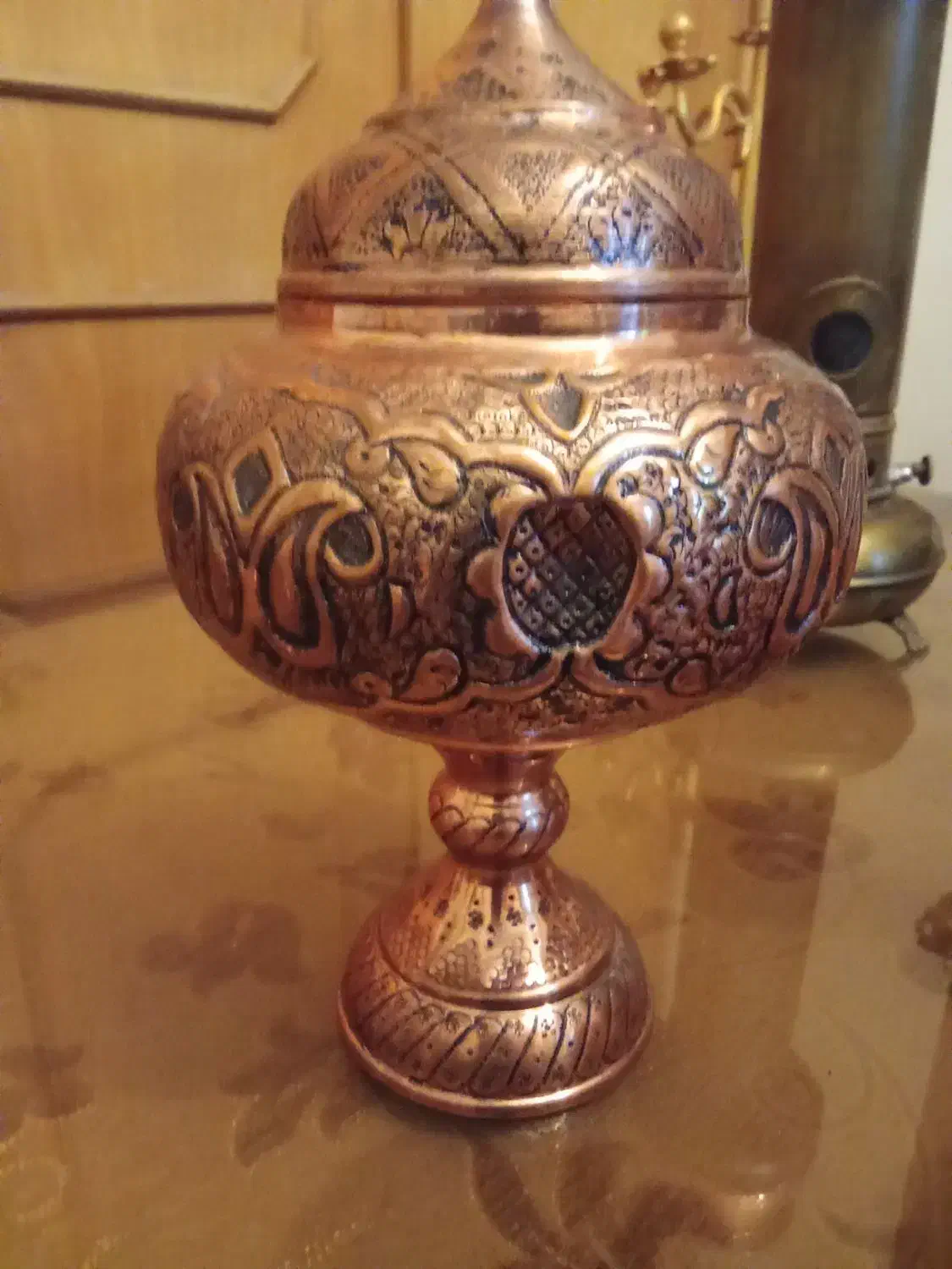 ظروف مسی  برنجی دکوری کلککسیونی ومینیاتوری ودستساز|کلکسیون اشیاء عتیقه|زنجان, |دیوار