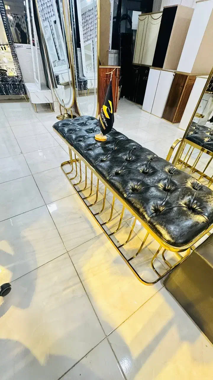 پاف سه نفره فورتیک تمام چرم زرین کالا|مبلمان خانگی و میز عسلی|یاسوج, |دیوار
