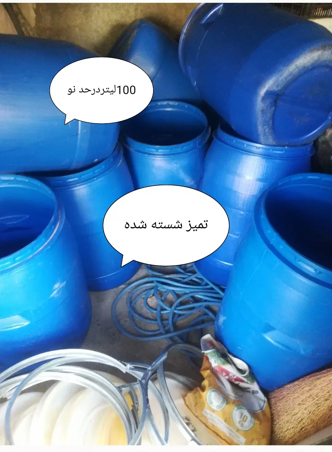 دبه|ظروف نگهدارنده، پلاستیکی، یک‌بارمصرف|تبریز, |دیوار
