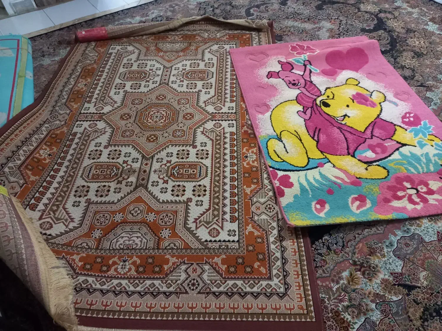 ۳عدد گلیم فرش|فرش|قدس, شهرک صنعتی زاگرس|دیوار