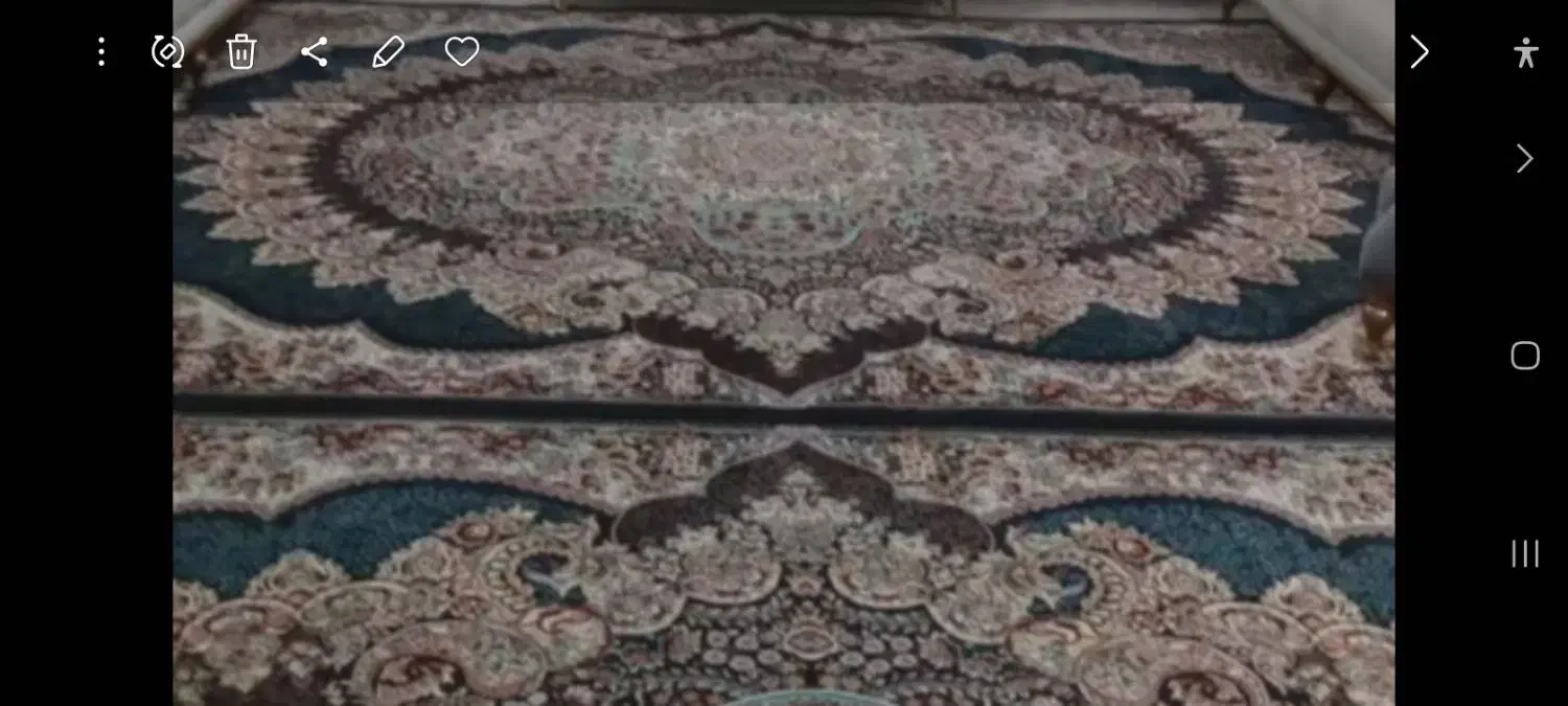 یک جفت فرش تمیز عال|فرش|میانه, |دیوار