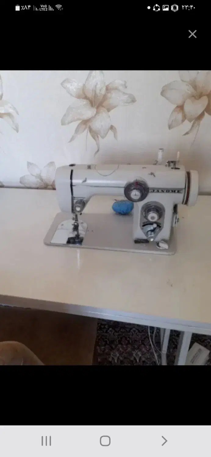 چرخ خیاطی ژانومه مدل ۶۷۲ بدن فلزی|چرخ خیاطی و ریسندگی|اهواز, کوی مهدیس|دیوار