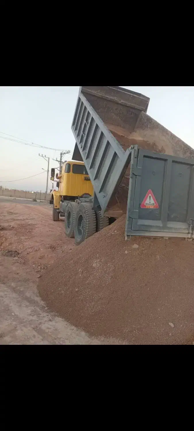 حمل و بارگیری مصالح ساختمانی شن و ماسه و غیره ....|خدمات حمل و نقل|شوش, |دیوار