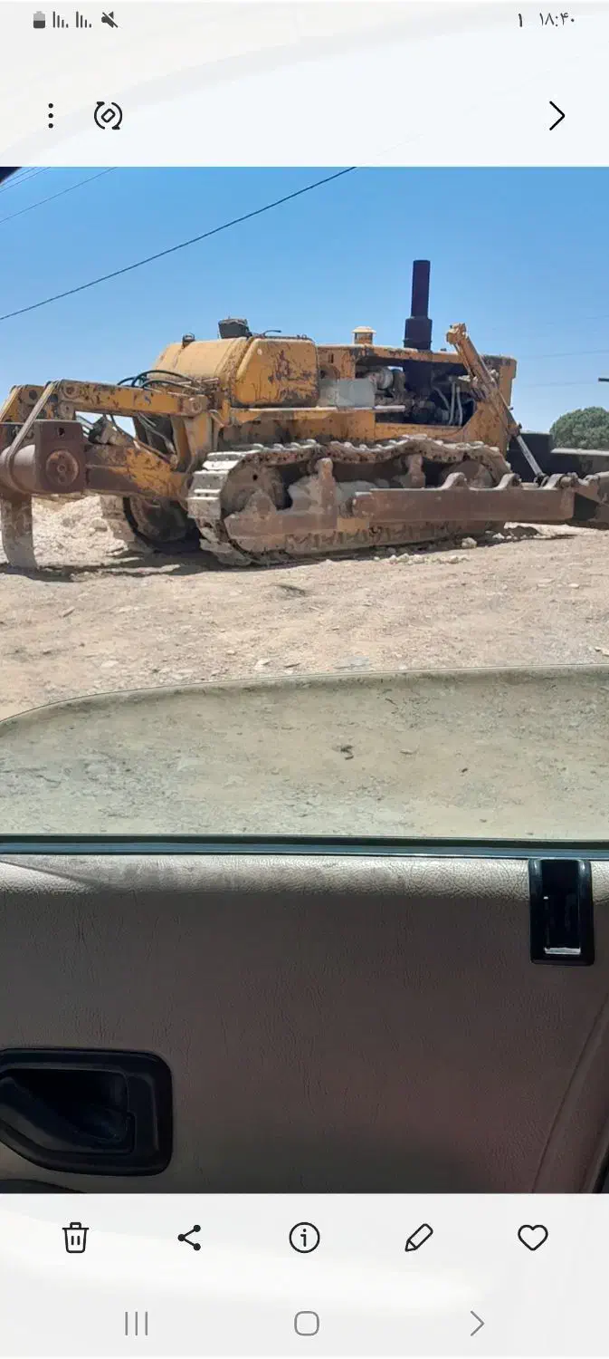 بلدوزر کوماتسو ۱۵۵|خودرو سنگین|خرم‌آباد, |دیوار