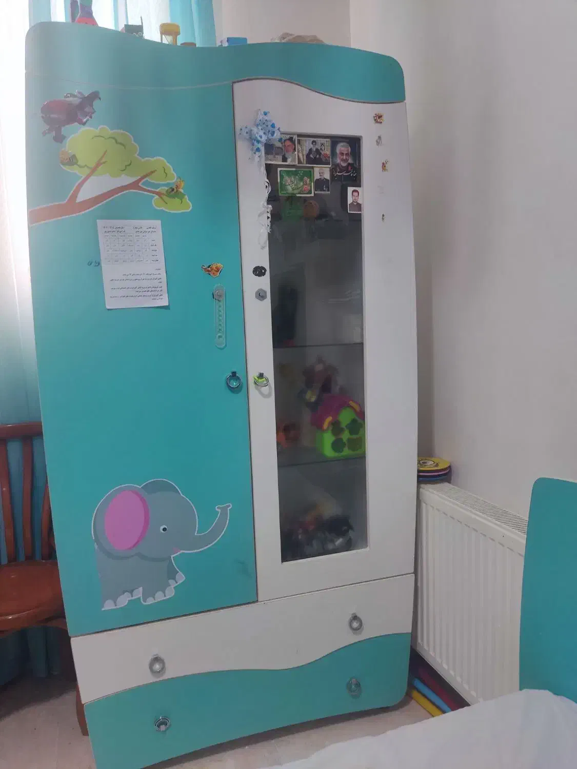 تخت وکمد بچگانه|تخت و سرویس خواب|شاهرود, |دیوار