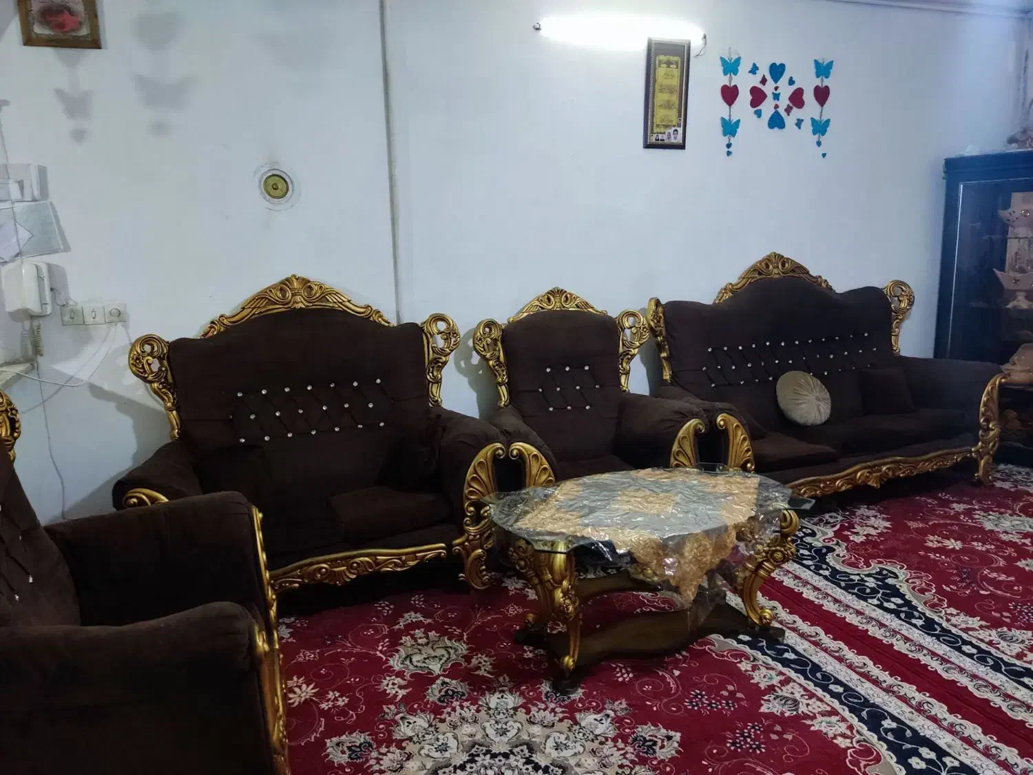 مبل سلطنتی|مبلمان خانگی و میز عسلی|مشهد, طلاب|دیوار