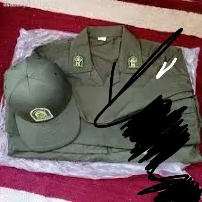 لباس سربازی نیرو انتظامی 44|لباس|بروجرد, |دیوار