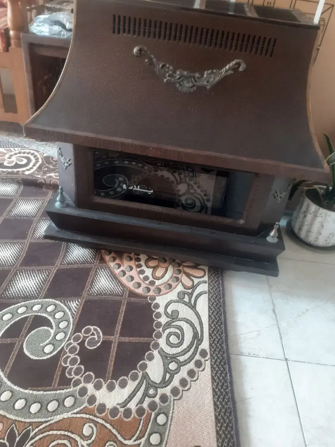 بخاری شومینه پلار|بخاری، هیتر، شومینه|رباط‌کریم, نوده|دیوار