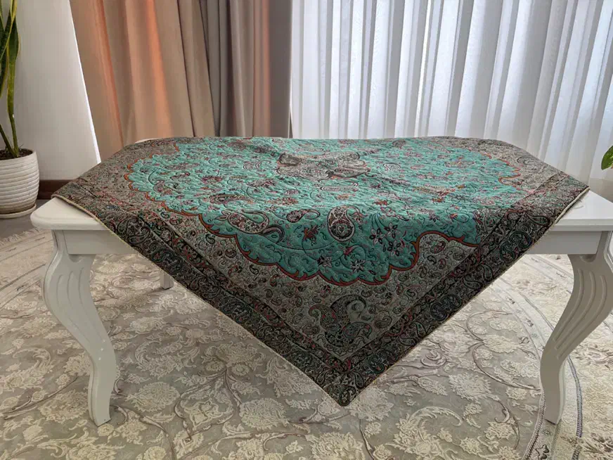 رومیزی ترمه|پرده، رانر، رومیزی|تهران, دانشگاه شریف|دیوار