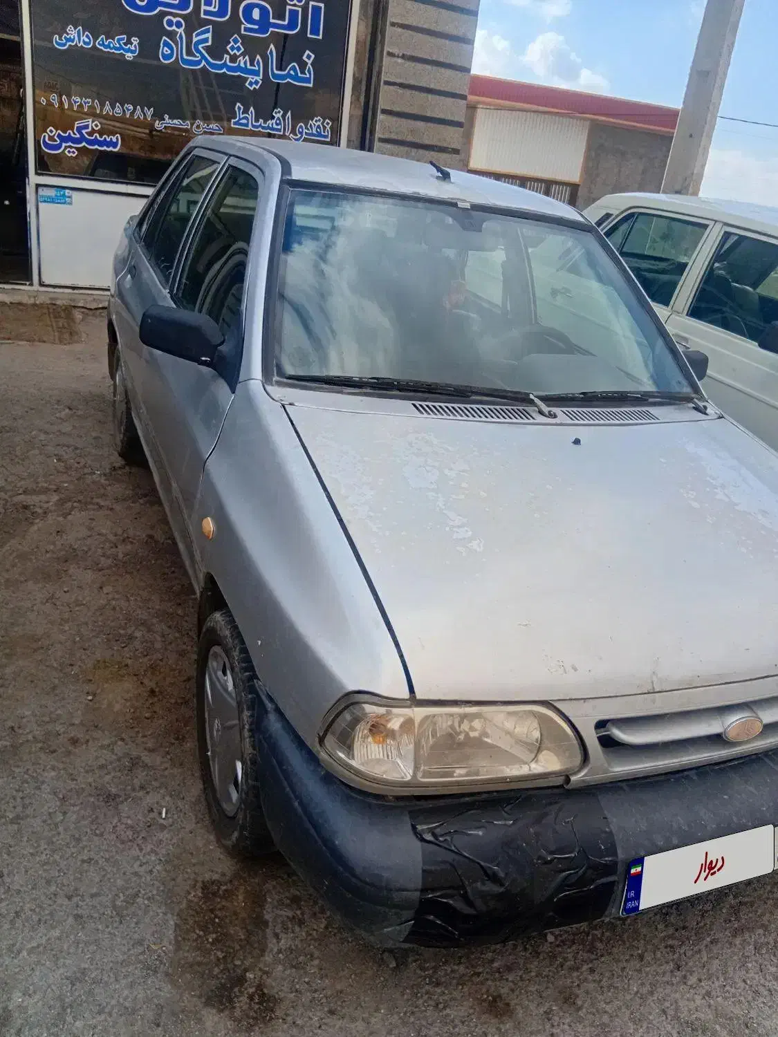 پرایدنقره ای مدل ۸۹|خودرو سواری و وانت|تیکمه داش, |دیوار