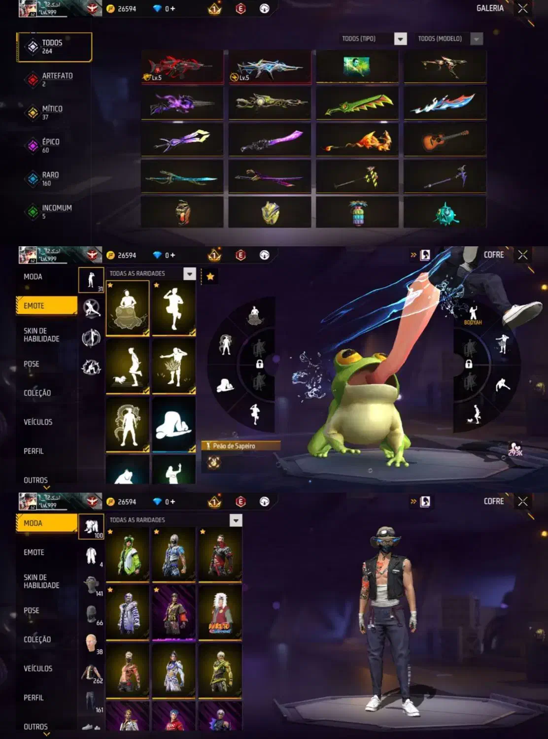 اکانت فری فایر مفت|کنسول، بازی ویدئویی و آنلاین|خرمآباد, |دیوار