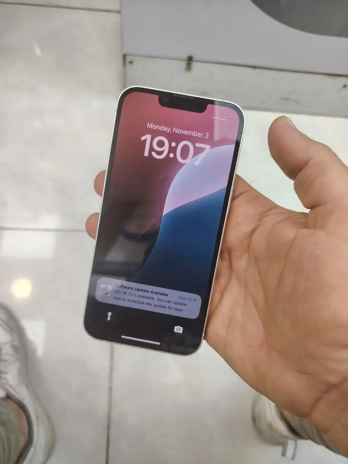 ایفون 13 رنگ سفید|موبایل|کرمان, |دیوار