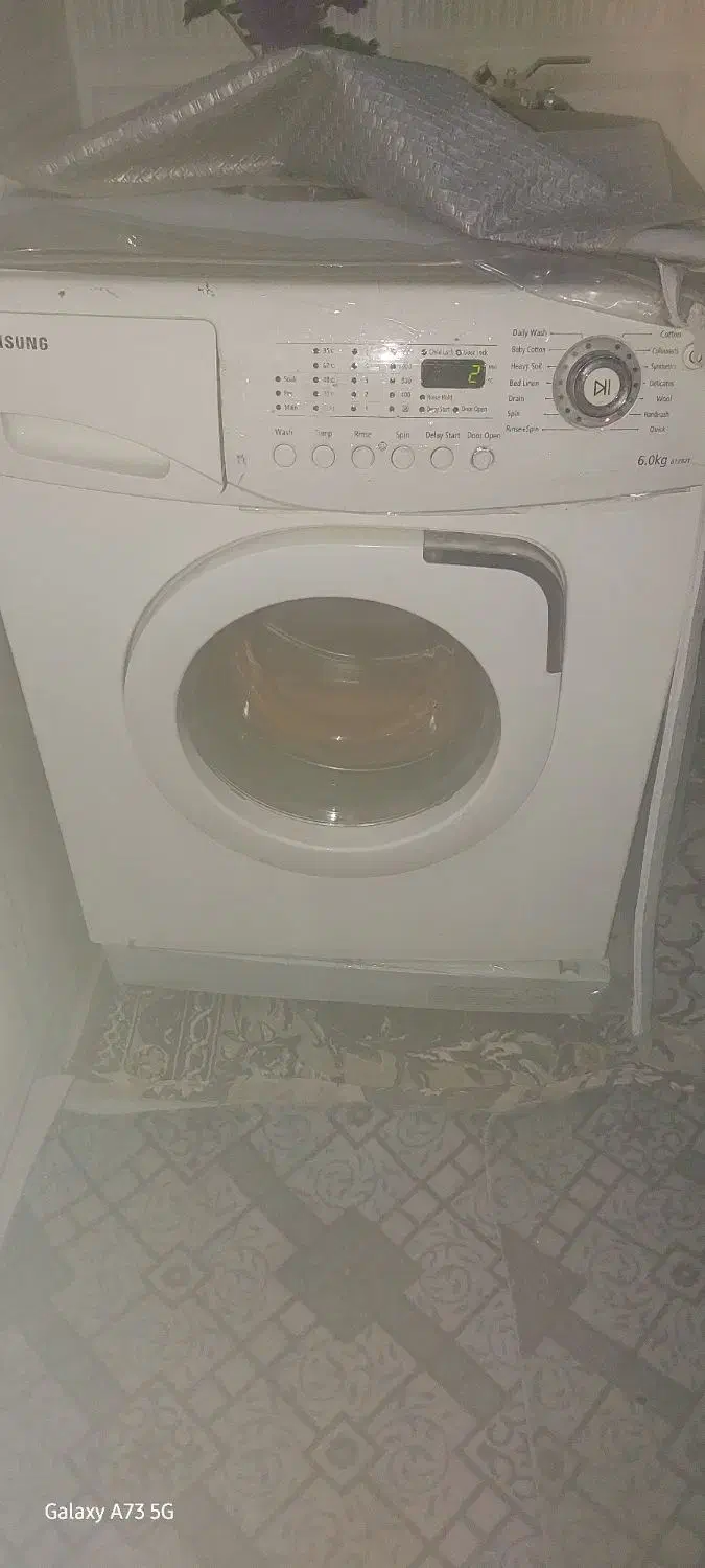 لباسشویی 6کیلوتمام اتومات سامسونگ صحیح سالم|ماشین لباسشویی و خشک‌کن لباس|ایرانشهر, |دیوار