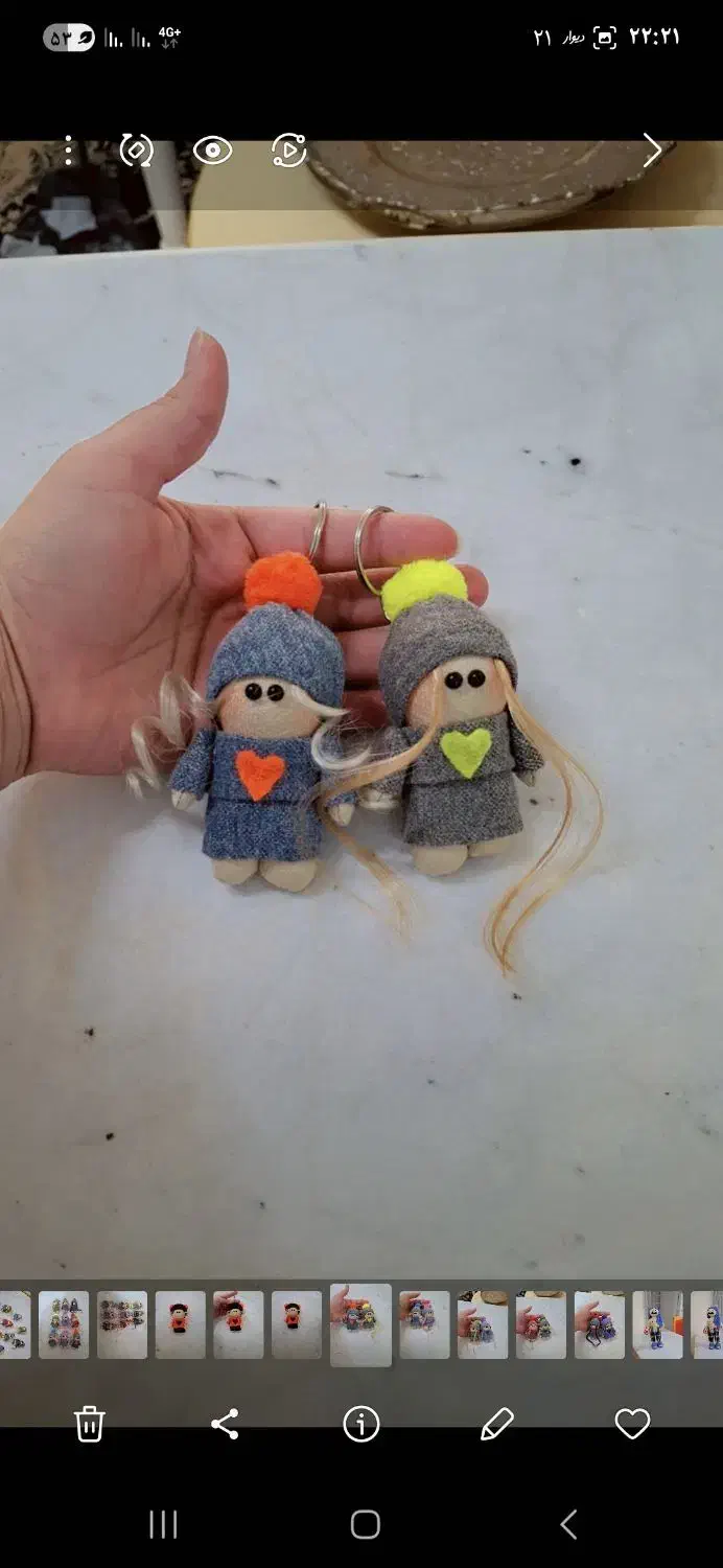 فروش انواع جاکلیدی عروسک ۴۰|حراج|تاکستان, |دیوار