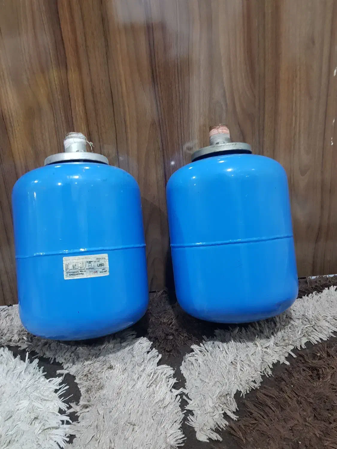 ۲ عددمخزن تحت فشار ۸ لیتری پمپ نیم اسب آب|مصالح و تجهیزات ساختمان|اهواز, پادادشهر|دیوار