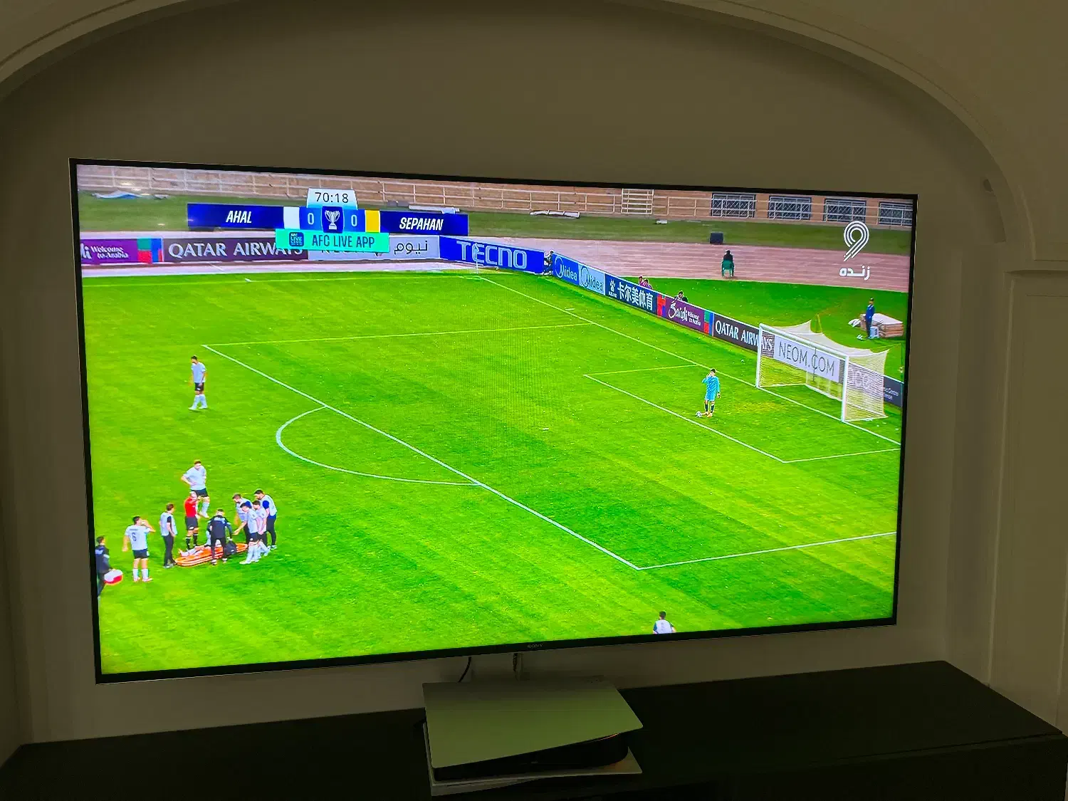 تلویزیون سونی 75 اینچ مدل X9000H|تلویزیون و پروژکتور|یزد, |دیوار