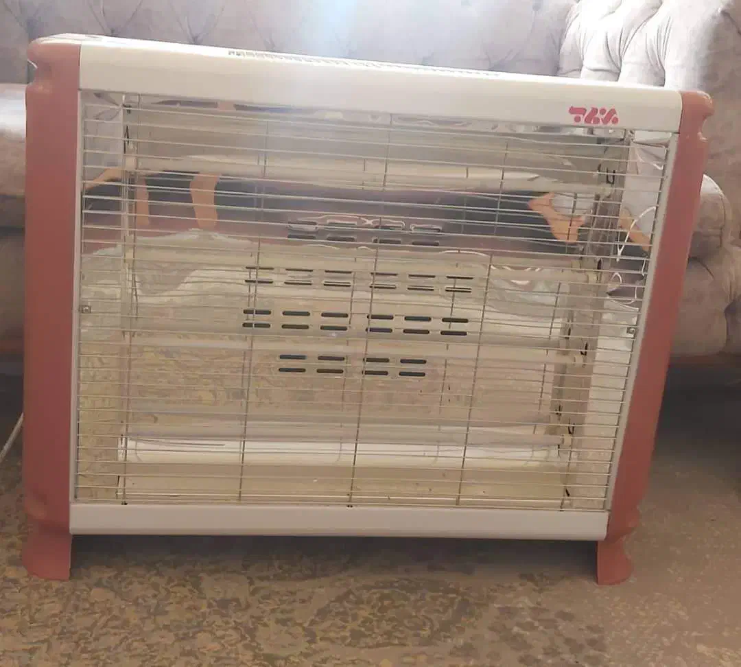 بخاری برقی فن دار برفاب|بخاری، هیتر، شومینه|شیراز, حومه شیراز|دیوار