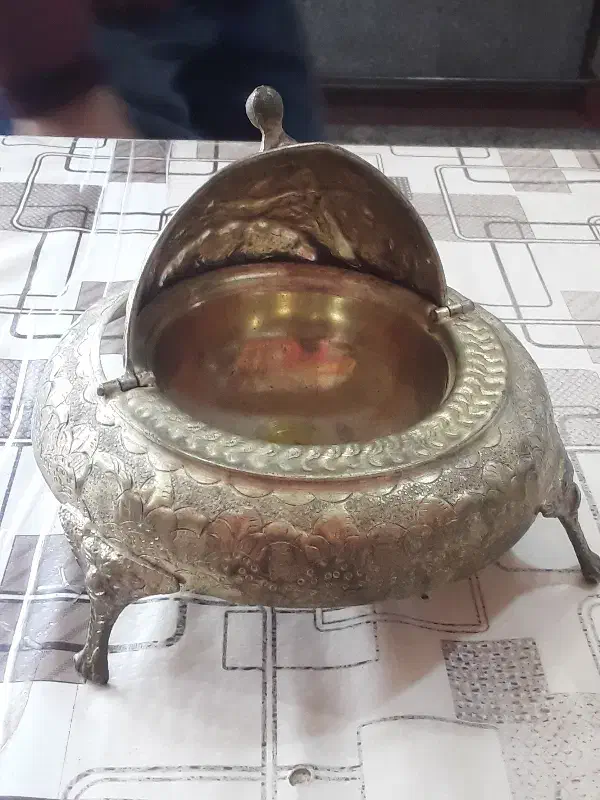 خاویار خوری ورشو|کلکسیون اشیاء عتیقه|بروجرد, |دیوار