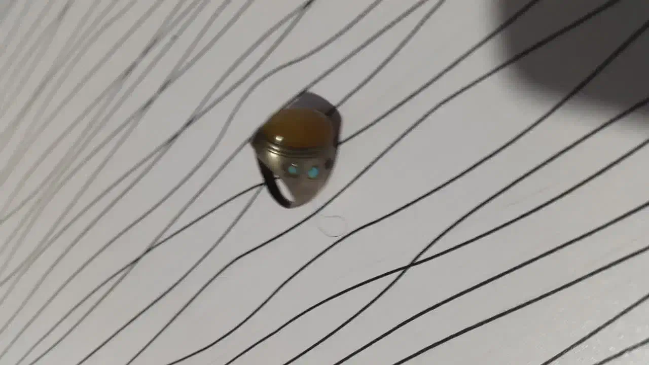 انگشتر عقیق قدیمی با رکاب نقره|کلکسیون اشیاء عتیقه|سبزوار, مدرس|دیوار