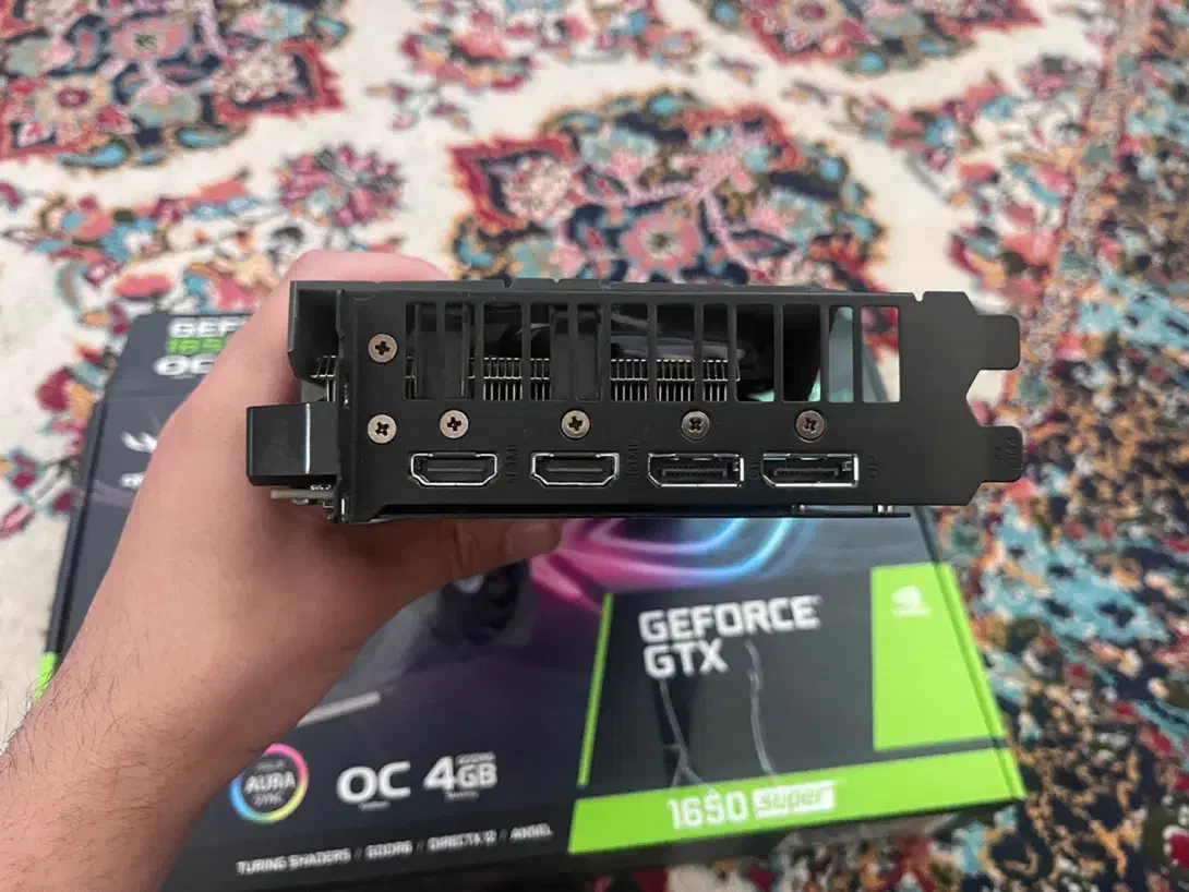 کارت گرافیک asus gtx 1650 super|قطعات و لوازم جانبی رایانه|شهرکرد, |دیوار