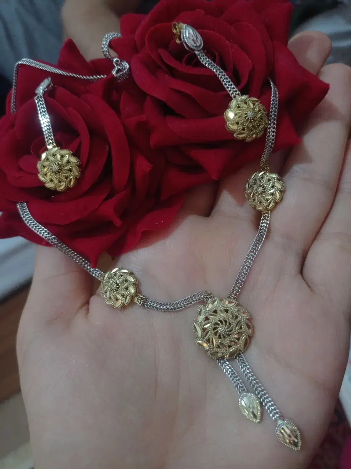 نیم ست طلا|جواهرات|خرمآباد, |دیوار