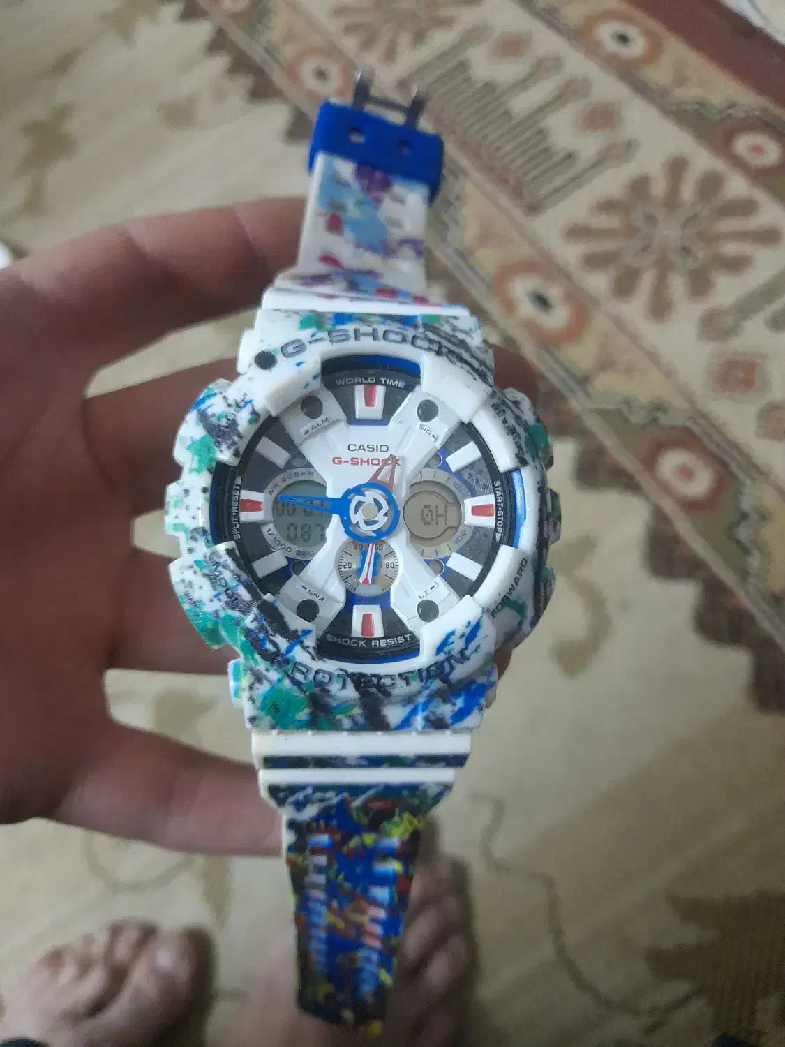 ساعت مچی جیشاک سفید اسپرت|ساعت|تهران, استاد معین|دیوار