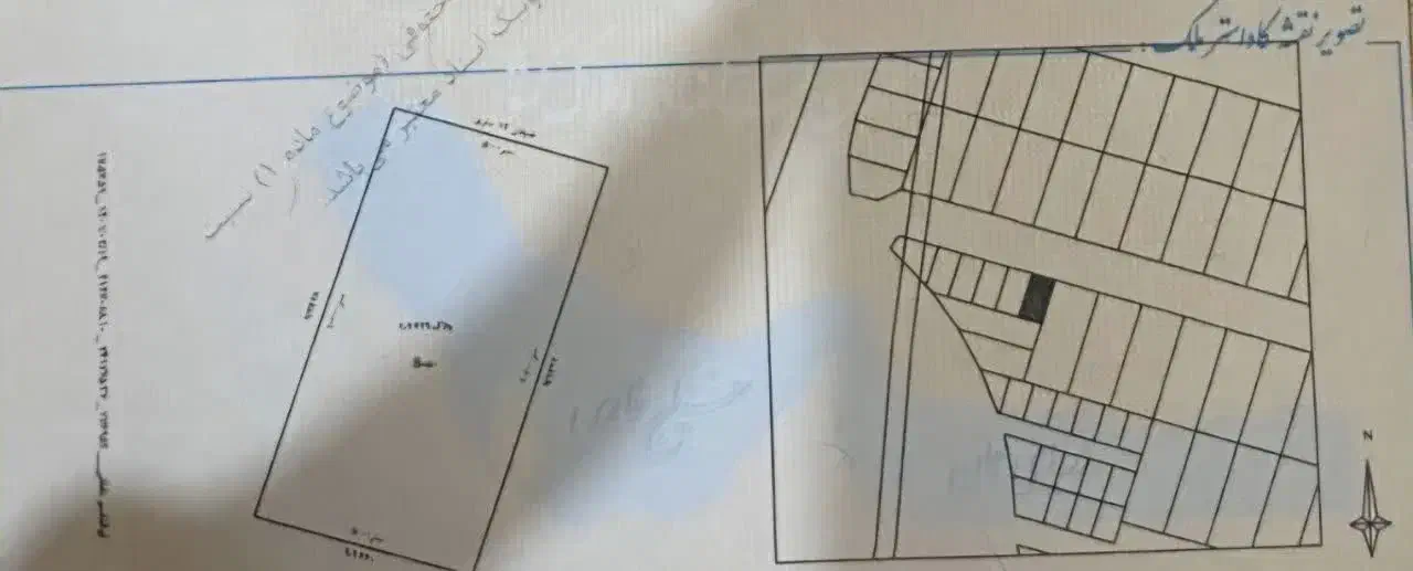 فروش زمین تجاری مسکونی منظریه میانه|فروش مغازه و غرفه|میانه, |دیوار