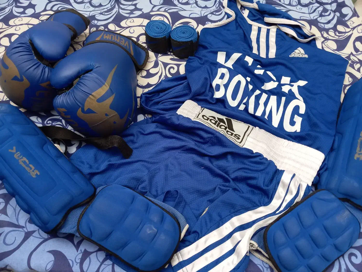 وسایل کیک بوکس|تجهیزات ورزشی|قم, نخودی|دیوار