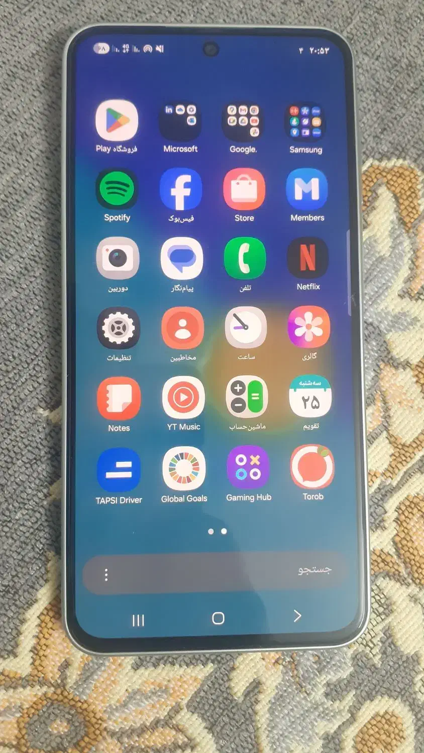 سامسونگ a36 سفید|موبایل|خمینی‌شهر, |دیوار