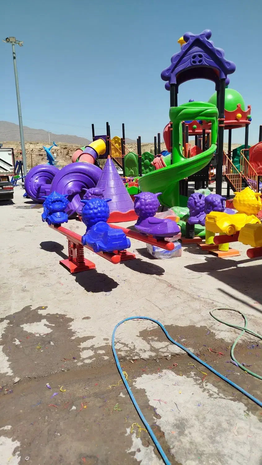 بازی چهار کاره فلزی تاب سرسره الاکلنگ ست ورزشی کد۱|اسباب‌‌بازی|بندر گناوه, |دیوار