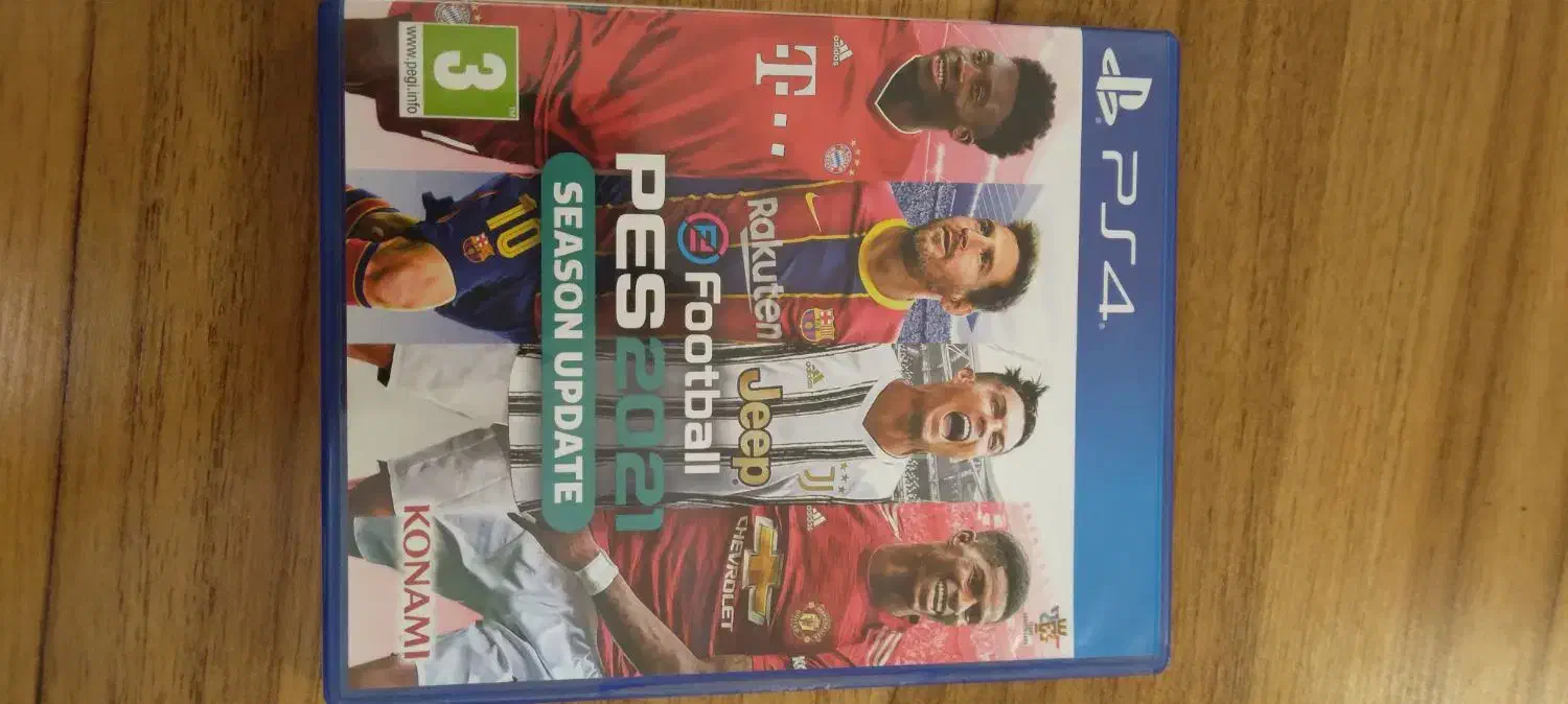 دیسک بازی pes 2021|کنسول، بازی ویدئویی و آنلاین|رشت, چله خانه|دیوار