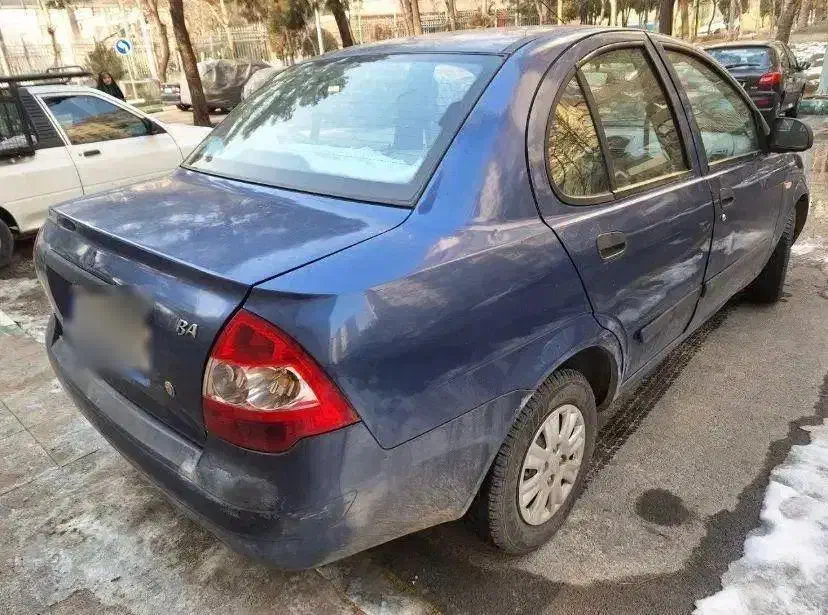 تیبا ۹۱ آبی|خودرو سواری و وانت|تهران, اقدسیه|دیوار