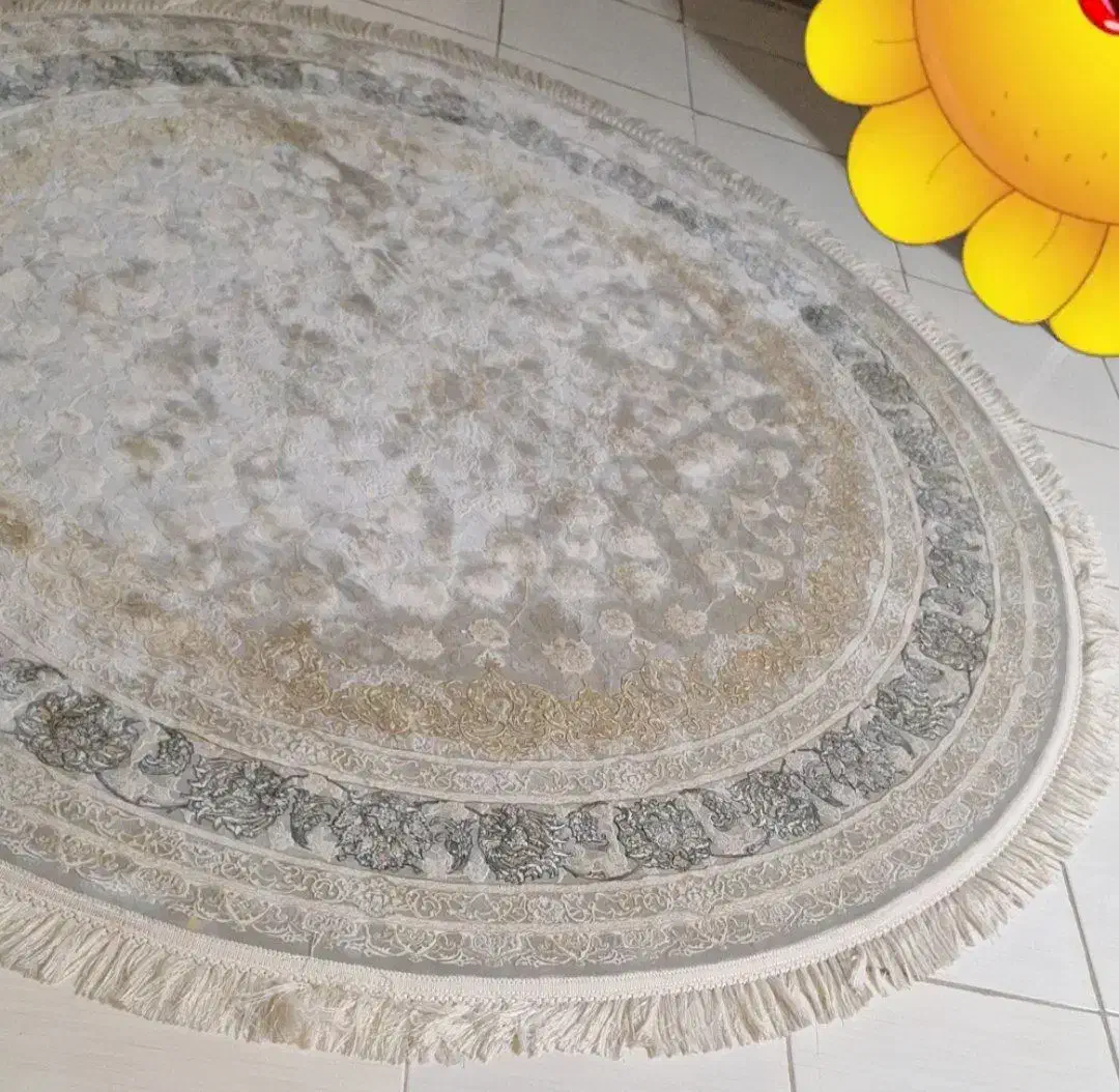 فرش قیطران۲عدد ست گرد|فرش|برخوار, |دیوار