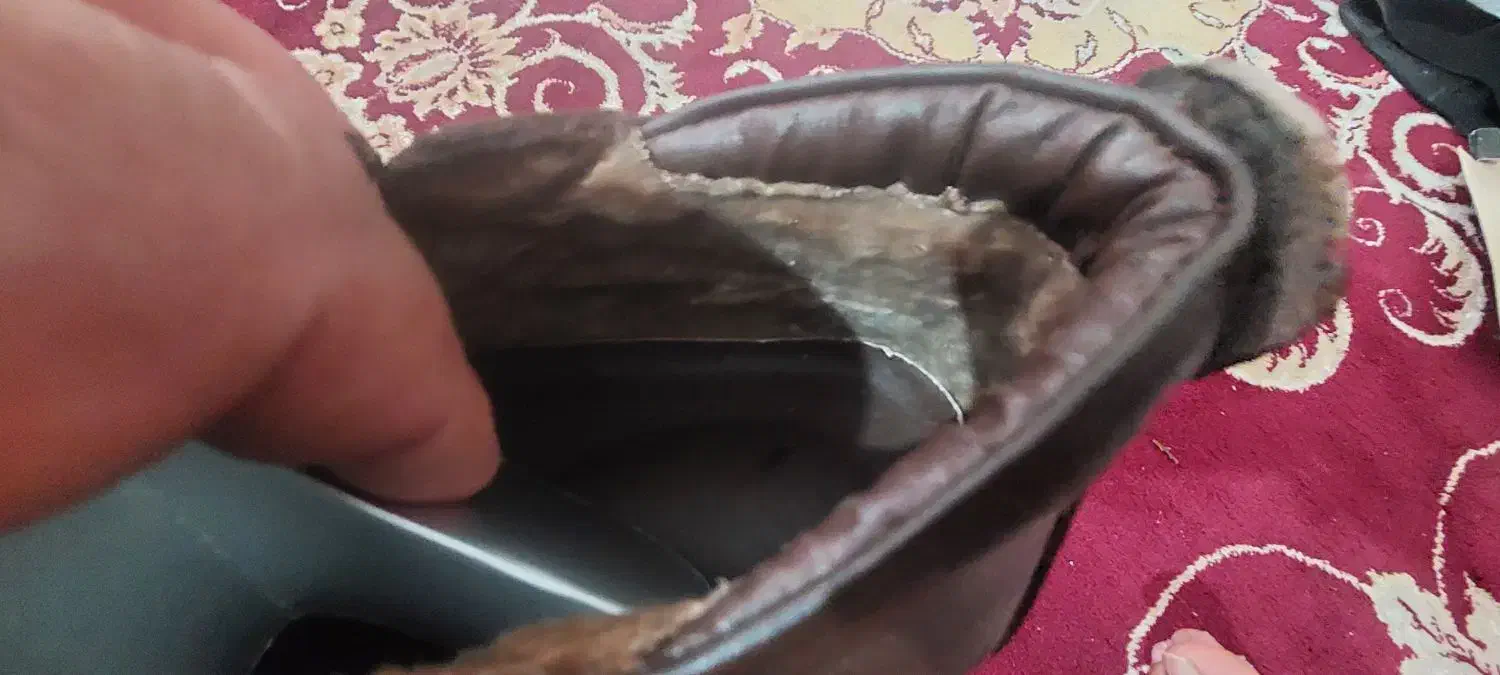 نیم بوت چرم طبیعی کاملا نو سایز ۴۴|کیف، کفش، کمربند|گرگان, |دیوار