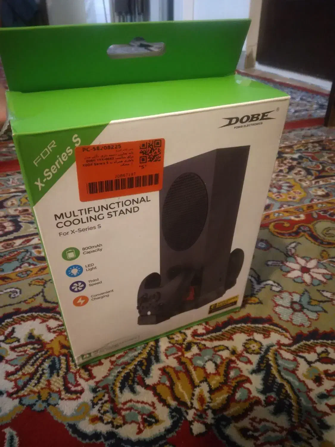 ایکس باکس سری اس همراه با یک دسته همراه یک فن|کنسول، بازی ویدئویی و آنلاین|تهران, آهنگران (سراسیاب دولاب)|دیوار