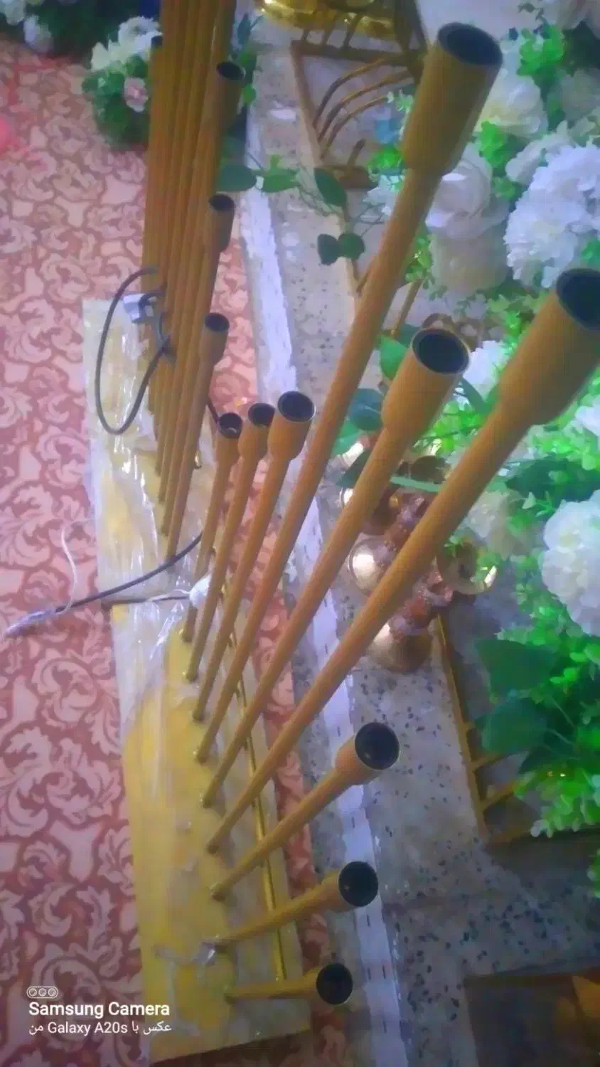 فروش دو عدد شمعدان لوستری اشکی|لوستر و چراغ آویز|اهواز, نادری|دیوار