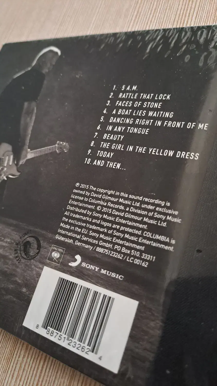 دیوید گیلمور David Gilmour (CD) سی دی اورجینال۲۰۱۵|فیلم و موسیقی|تهران, هفت حوض|دیوار