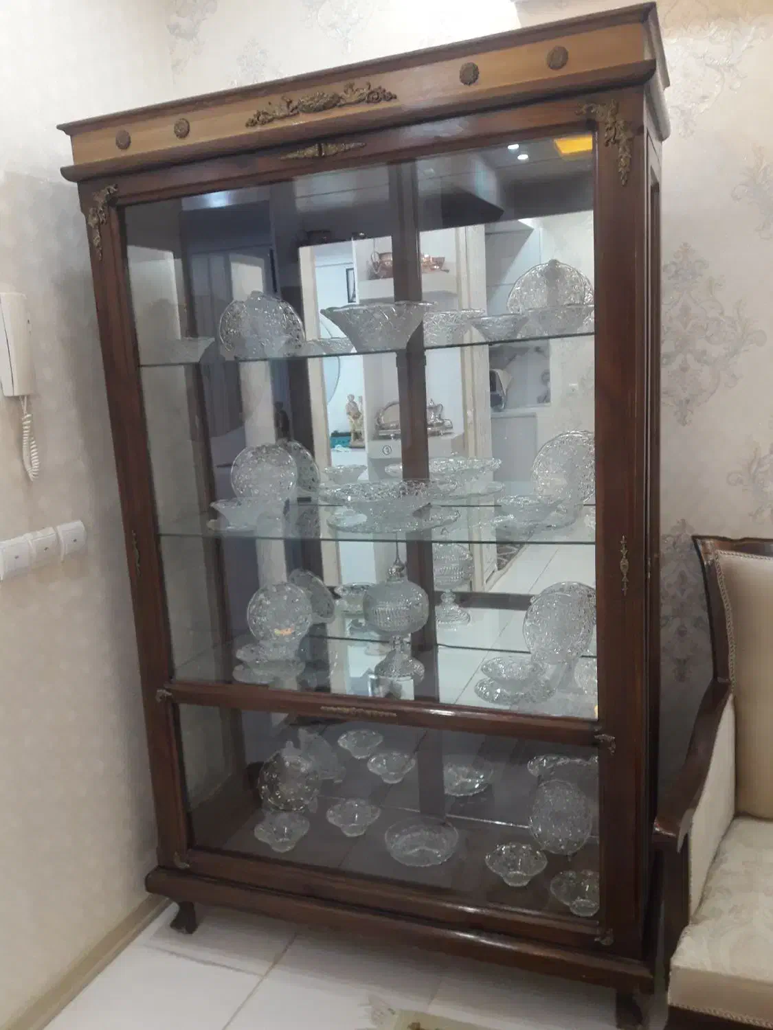 بوفه|بوفه، ویترین، کنسول|گلبهار, شهر جدید گلبهار|دیوار