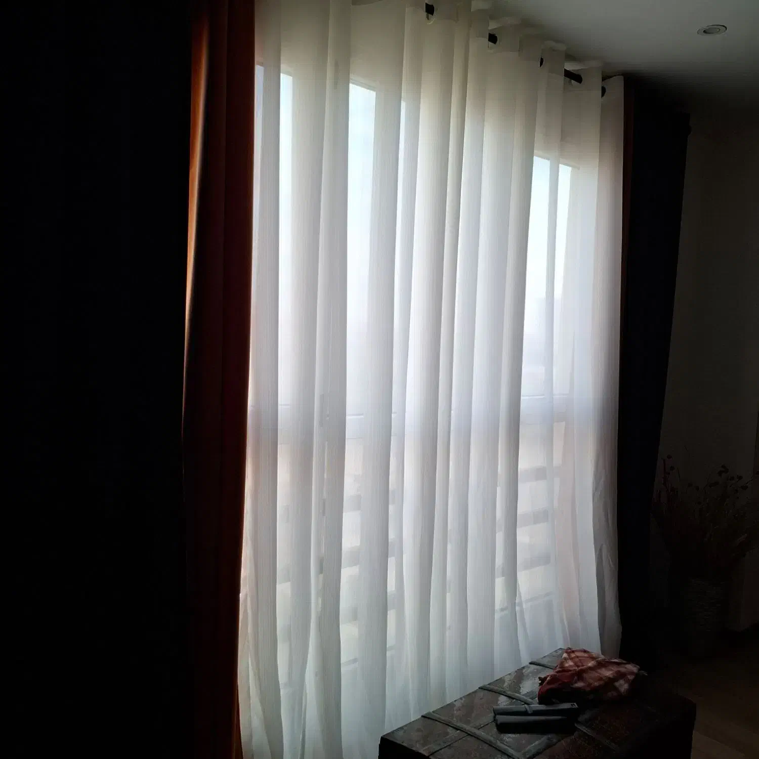 پرده حریر پانچ|پرده، رانر، رومیزی|فردیس, خیام غربی|دیوار