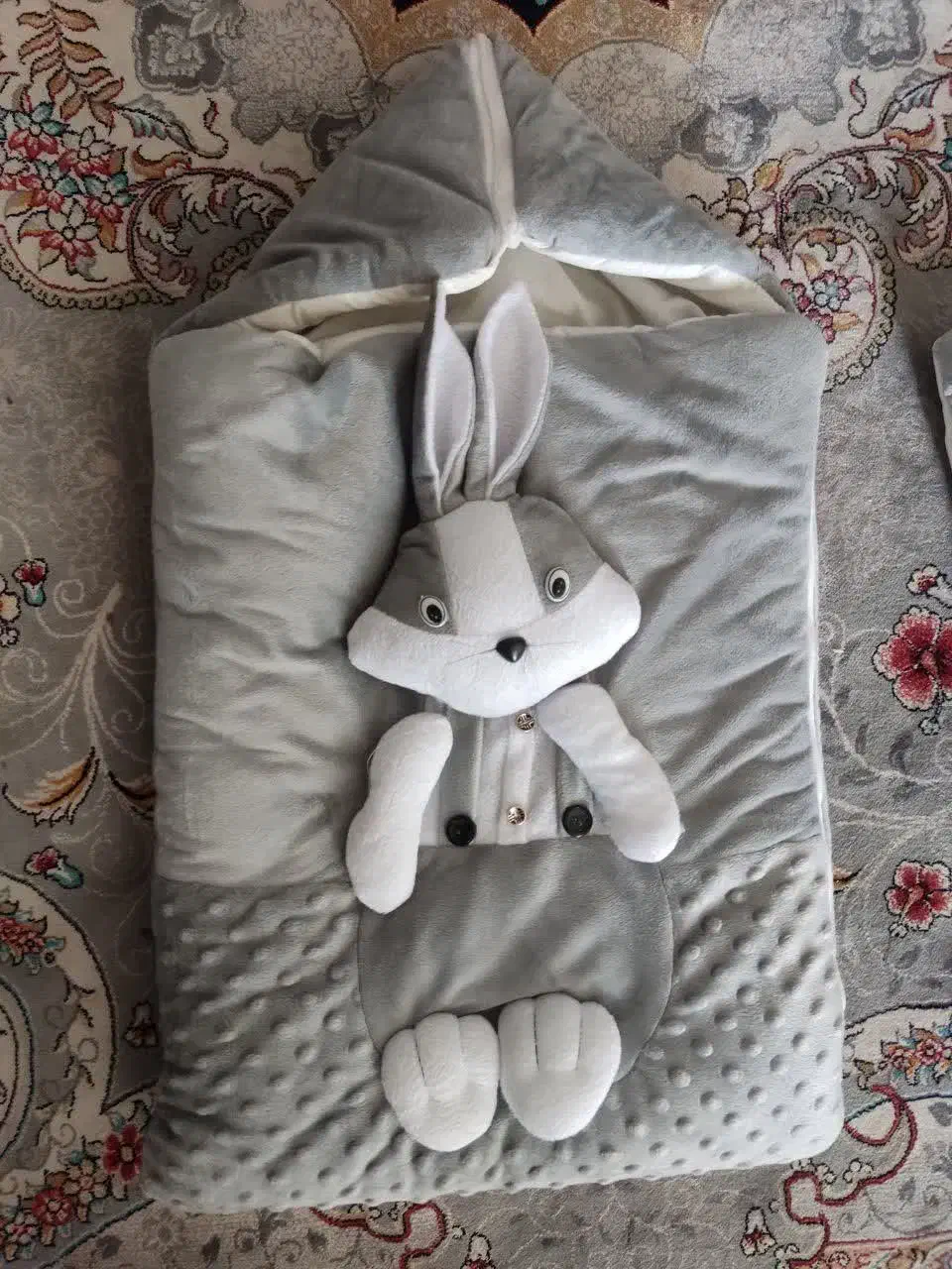 ست رخت خواب نوزاد خرگوش برجسته مخمل نو|اسباب و اثاث بچه|پاکدشت, پاکدشت (مامازند)|دیوار